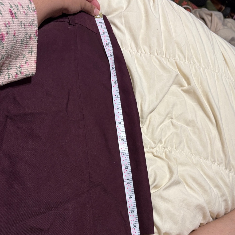 Express Purple Mini Skirt - Picture 5 of 5